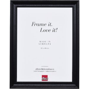 Cornice per foto in legno Effect Profil 2420 Nero 45x60...
