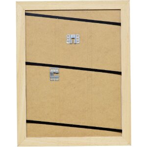 Cornice per foto in legno Effect Profil 2420 Bianca 50x60 cm Vetro trasparente