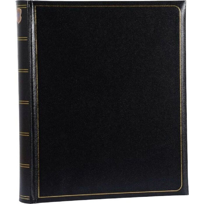 Henzo Album fotografico memory nero 30x36,5 cm 100 pagine bianche