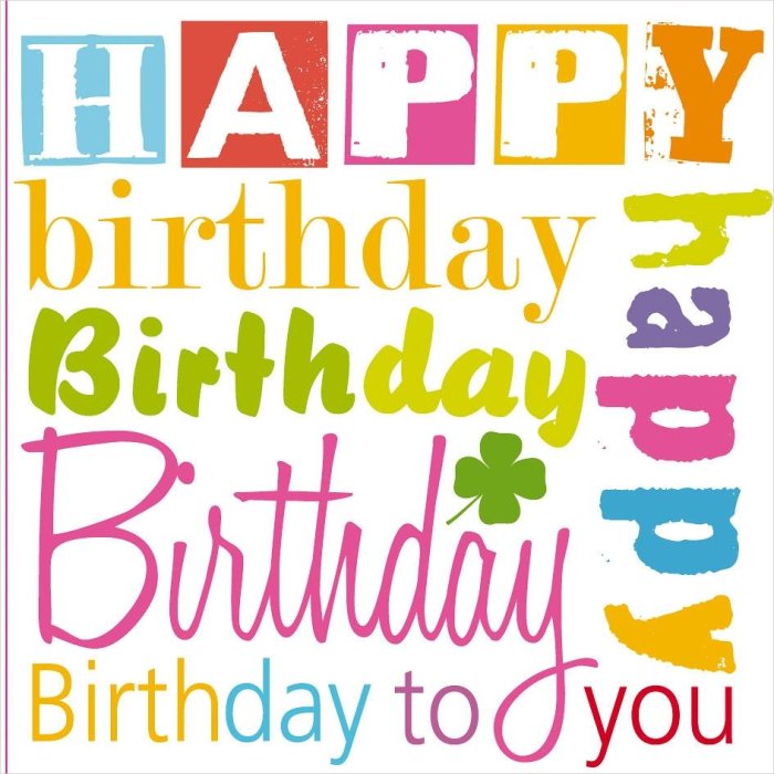 Mini biglietto Artebene Happy Birthday