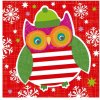 Mini card Art Level Gufo di Natale