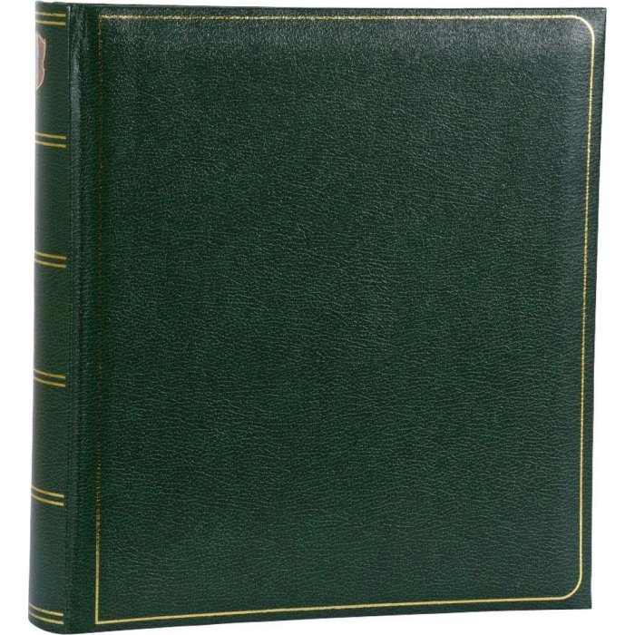 Henzo Album fotografico MEMORY verde 28x30,5 cm 100 pagine bianche