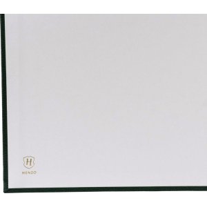 Henzo Album fotografico MEMORY verde 28x30,5 cm 100 pagine bianche