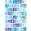 Biglietto di compleanno Artebene blu