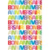 Carta Artebene Bon Anniversaire-multic.