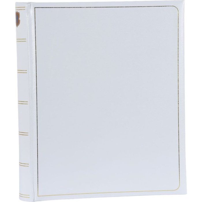 Henzo Album fotografico MEMORY bianco 30x36,5 cm 100 pagine bianche