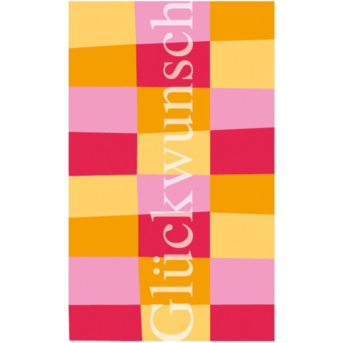 Biglietto dauguri Cosmopolitan rosso