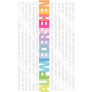 Artebene Card Embossing-Colleague Addio