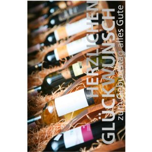 Artebene Card Embossing-Congratulazioni-Raccolta vini