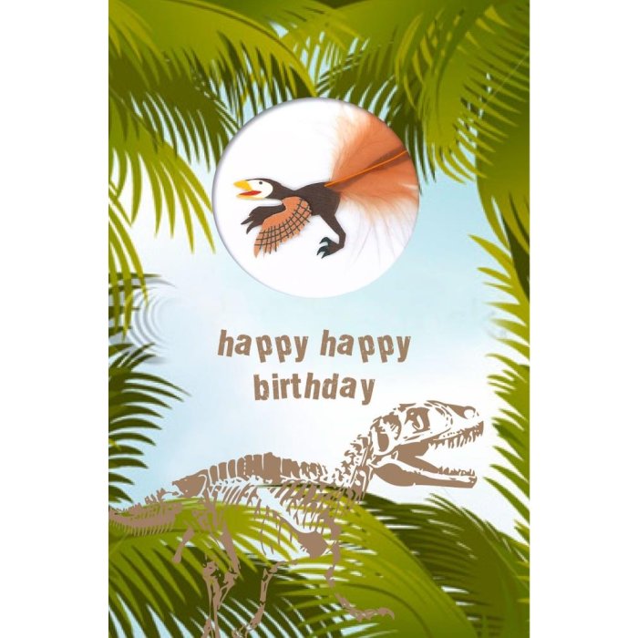 Artebene Card Bambini-Sticker-Dino