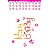 Artebene Card Emboss-Compleanno-Fiori-Laser