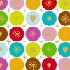 Tovaglioli di carta Dots-Icons-bianco-multic.