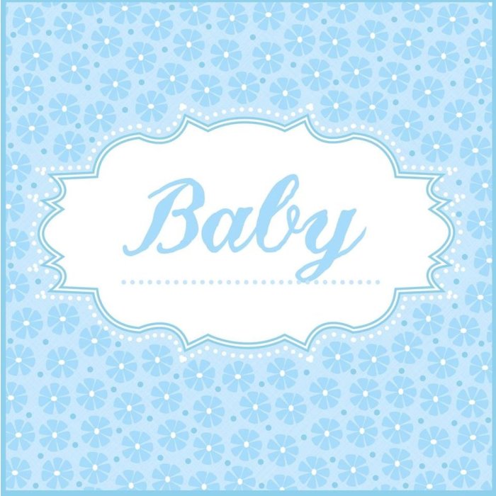 Tovaglioli di carta bambino-blu
