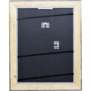 Cornice per foto in legno Effect Profil 95 Nero 62x93 cm Vetro museale