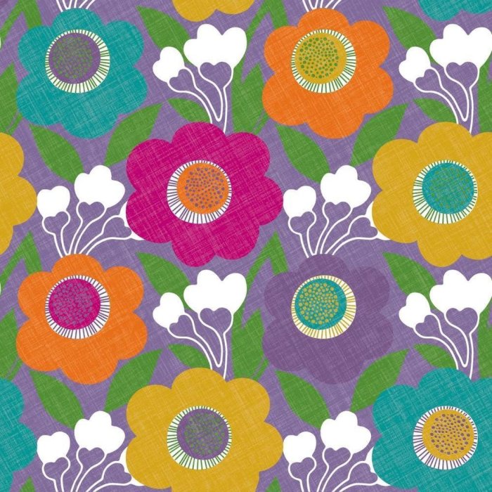 Tovaglioli di carta Blossom-Modern-Plum