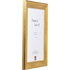 Cornice per foto in legno Effect Profil 95 Oro 40x40 cm Vetro museale