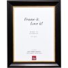 Cornice per foto in legno Effect Profil 95 Nera 20x28 cm Vetro museale