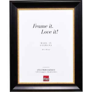 Cornice per foto in legno Effect Profil 95 Nera 18x24 cm...