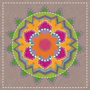 Tovaglioli di carta Kaleido-taupe
