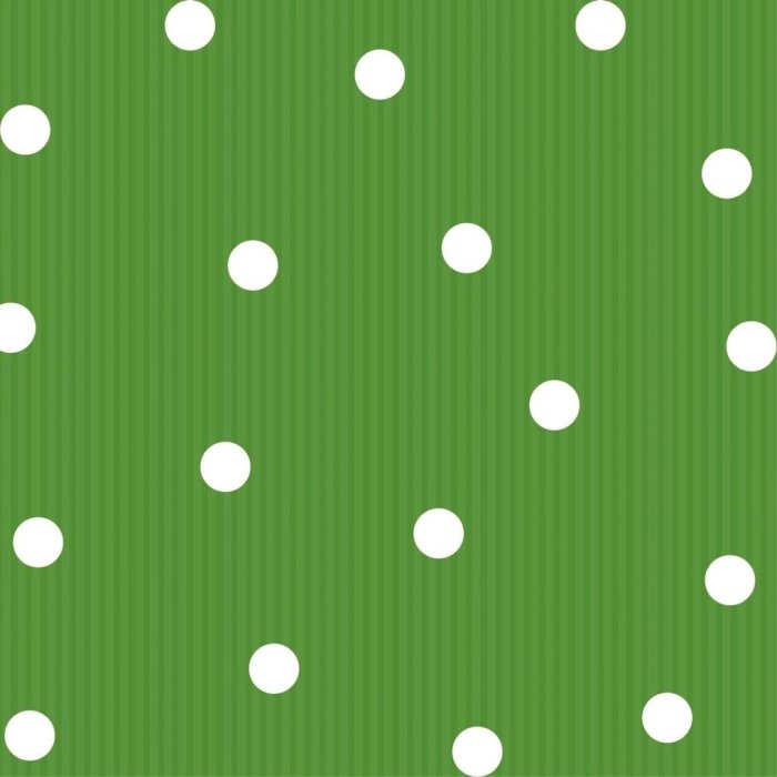 Tovaglioli di carta a pois-strisce-verde