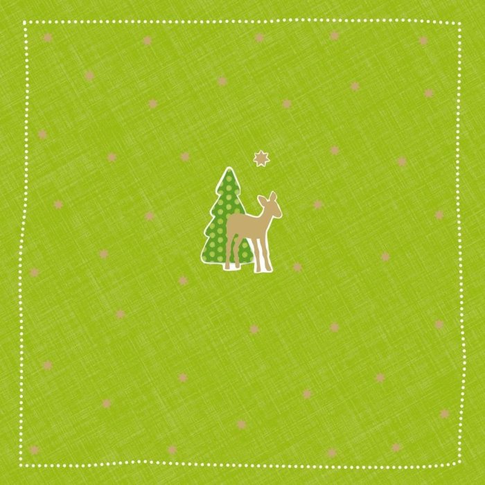 Tovaglioli di carta Bambi-piccolo-verde