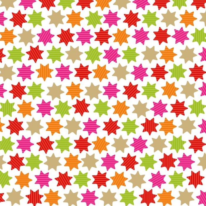 Tovaglioli di carta Stelle-Rosa-Verde