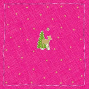 Tovaglioli di carta Bambi-piccolo-rosa