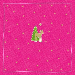 Tovaglioli di carta Bambi-piccolo-rosa