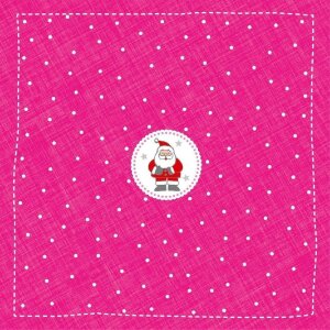 Tovaglioli di carta Babbo Natale-Mini-Rosa
