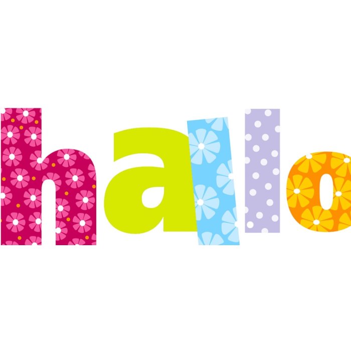 Artebene Biglietto Hello-Glitter-21x8 cm