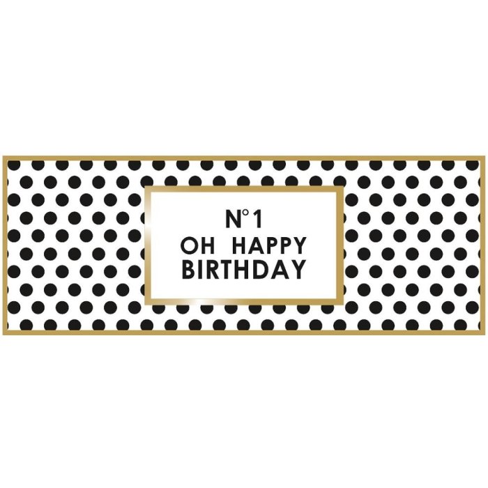 Biglietto in rilievo Artebene-Oh Buon Compleanno-21x8 cm