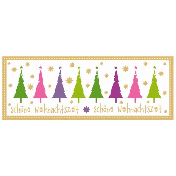 Artebene card Embossing-Nice Christmas time-