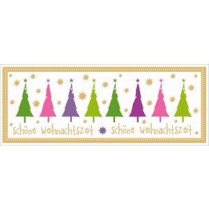 Artebene card Embossing-Nice Christmas time-