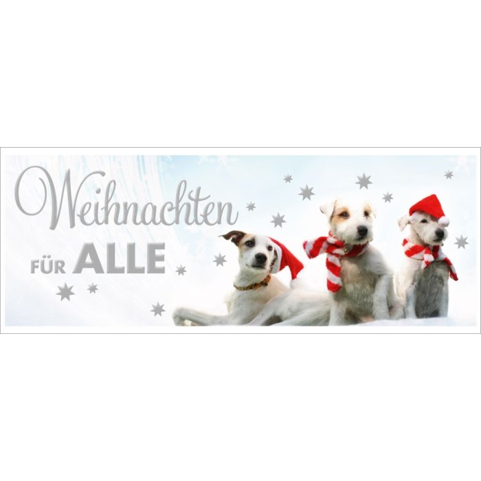 Artebene card in rilievo-Natale per tutti-21x8 cm