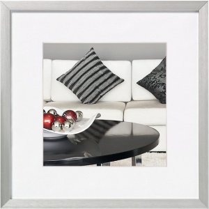 Walther Sedia Alu Frame 20x20 argento con passepartout...