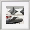 Walther Sedia Alu Frame 20x20 argento con passepartout 15x15 cm