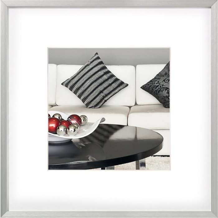 Struttura in alluminio Sedia 30x30 argento