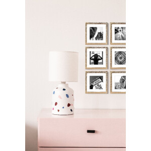 Cornice DIN A4 in legno Peppers argento
