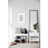 Cornice DIN A4 in legno Peppers argento