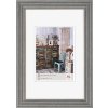 Cornice in legno Grado 30x40 cm argento