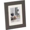 Walther Cornice in legno Home grey 10x15 cm con Passepartout 7x10 cm