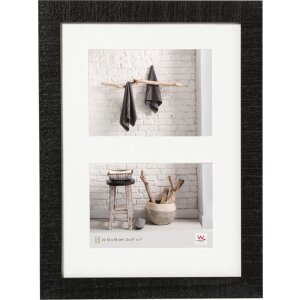 Walther Cornice da galleria in legno HOME nero 2 foto...