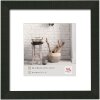 Walther Cornice in legno HOME 20x20 cm nero con passepartout 15x15 cm