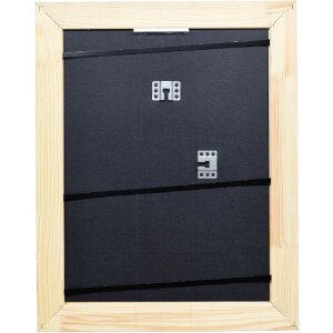 Cornice in legno Effect Profilo 56 Bianco 42x59,4 cm Vetro museale