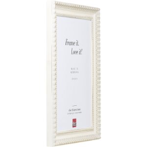 Cornice in legno Effect Profilo 56 Bianca 18x24 cm Vetro Museo