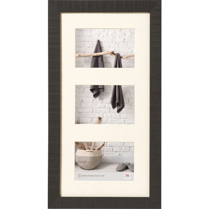 Walther Gallery Frame Home 3 foto 13x18 nero (30x55,3 cm)
