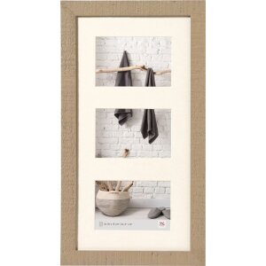 Walther Galleria Cornice Home 3 Foto 13x18 cm beige marrone