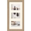 Walther Galleria Cornice Home 3 Foto 13x18 cm beige marrone
