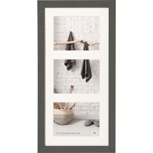 Walther Galleria Cornice Casa 3 Foto 15x20 grigio