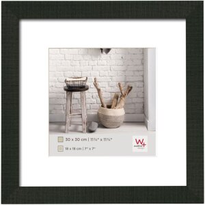 Walther Telaio in legno home 40x40 cm nero con...
